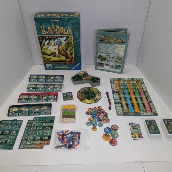 La Isla Board Game Ravensburger Alea Stefan Feld Island of Mystery 2014 Complete - Picture 5 of 11